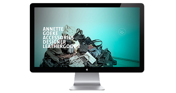 WHITEVISION entwickelt Website für Designerin Annette Goeke