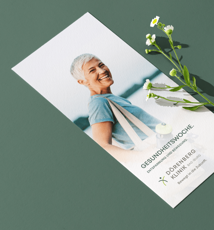 D&ouml;renberg Klinik - Flyer