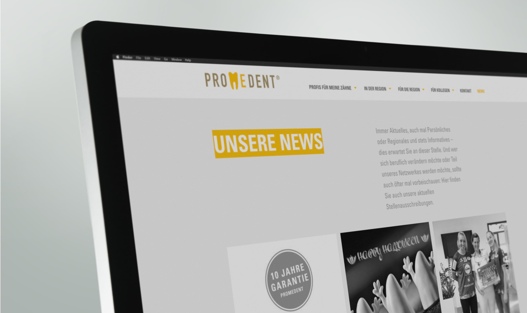 Promedent - Website